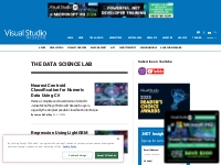 The Data Science Lab -- Visual Studio Magazine