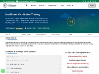 LoadRunner Online Training | Best LoadRunner Training Course