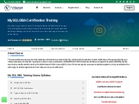 My SQL DBA Certification Training | My SQL DBA Online Course