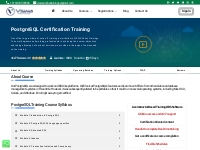 PostgreSQL Training | PostgreSQL Online Training from India