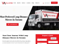 Long-Distance Movers In Toronto | Request A Free Quote