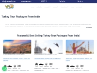 Get 70+ Turkey Tour Packages From India 2024 | Book Now