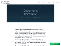 Documents Translation - VoiceMonk Translations