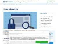 Secure Browsing: Tips to Stay Safe Online | VPNOverview