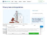Privacy legislation and policies worldwide - Privacy laws explored