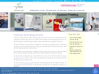 Flexi Print design studio and online printing company to design and pr