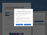 CSS Masonry layouts: Responsive, Lightweight, and EASY!