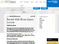 Beverly Hills Brain Injury Lawyer | Law Offices of Gary K. Walch, ALC