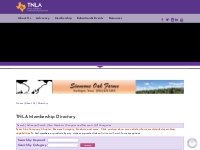   	TNLA Membership Directory