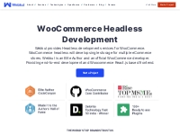 WooCommerce Headless | API-First Storefront Development