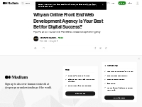 Why an Online Front End Web Development Agency is Your Best Bet for Di