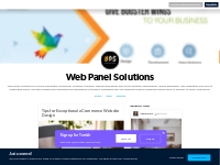 Web Panel Solutions -- Tips for Exceptional eCommerce Website Design