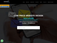 Low price website design in india - Just Rs.999