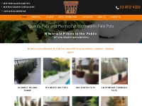 Pots and Planters | Premium Garden Range | Wentworth Falls Pots