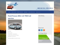 ford Focus oil service