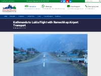 Kathmandu to Lukla Flight Ticket with Ramechhap Transportation