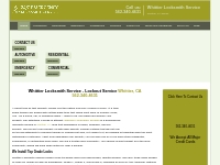 Whittier Locksmith Service  -  Call Now: 562-340-4631