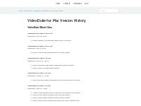 VideoDuke for Mac Version History - VideoDuke Team - Knowledge BaseVid