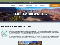 Grand Canyon Hiking Treks   Tours | Wildland Trekking