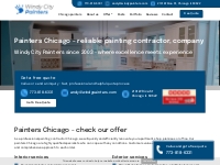 Painters Chicago painting contractor - company Windy City Painters