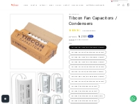 Buy Tibcon Capacitor Price | Tibcon capacitor For Electric Fan