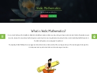 Vedic math| Features| Wizycom