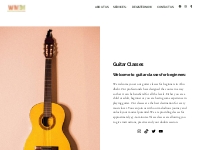 Guitar Classes Abu Dhabi for Beginners - WMDI