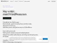 Create a Newsletter | WordPress.com