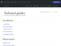 Technical guides   Documentation   WordPress.org