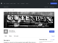 Gutenberg   WordPress plugin   WordPress.org