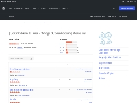 [Countdown Timer - Widget Countdown] Reviews   WordPress.org