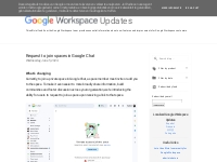  Google Workspace Updates