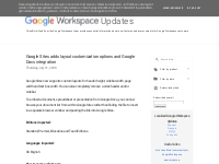  Google Workspace Updates: July 2008