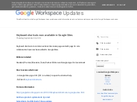  Google Workspace Updates: September 2010