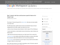  Google Workspace Updates: February 2011