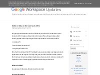 Google Workspace Updates: 2012