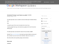  Google Workspace Updates: January 2012