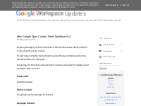  Google Workspace Updates: April 2012