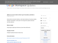  Google Workspace Updates: June 2012