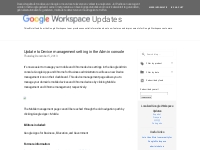 Google Workspace Updates: 2013