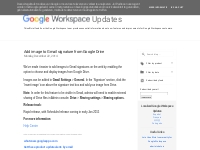  Google Workspace Updates: 2014