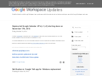  Google Workspace Updates: October 2014