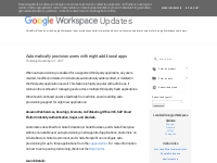 Google Workspace Updates: 2017