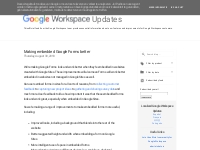  Google Workspace Updates: August 2018