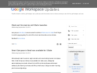  Google Workspace Updates: September 2018