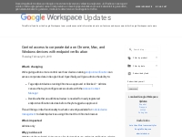  Google Workspace Updates: February 2019