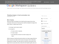  Google Workspace Updates: March 2019