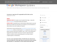 Google Workspace Updates: March 2020