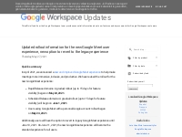  Google Workspace Updates: May 2021