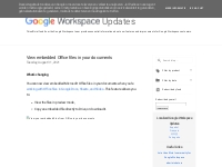  Google Workspace Updates: August 2021